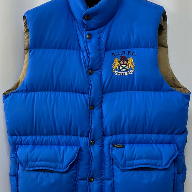 폴로랄프로렌 RLRFC 에메랄드블루 콜드웨더 헤비 다운 베스트 자켓