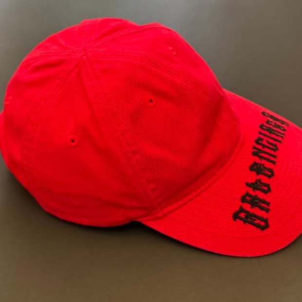 Balenciaga Gothic Logo Baseball Cap