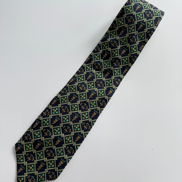 카사 폰타나(CASA FONTANA) 실크 넥타이 9cm