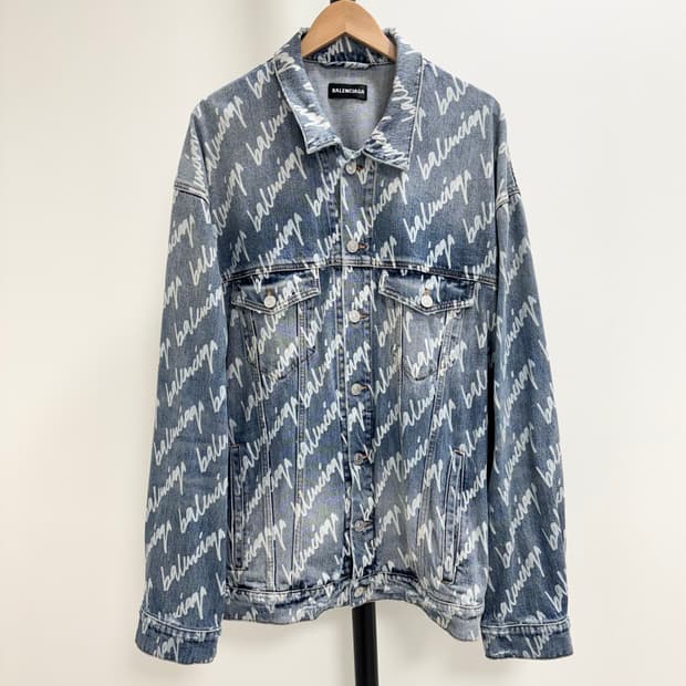 [2]발렌시아가 울오버 데님자켓