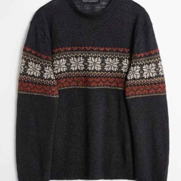 아워레가시 베이스 페어아일 헴프니트 52사이즈