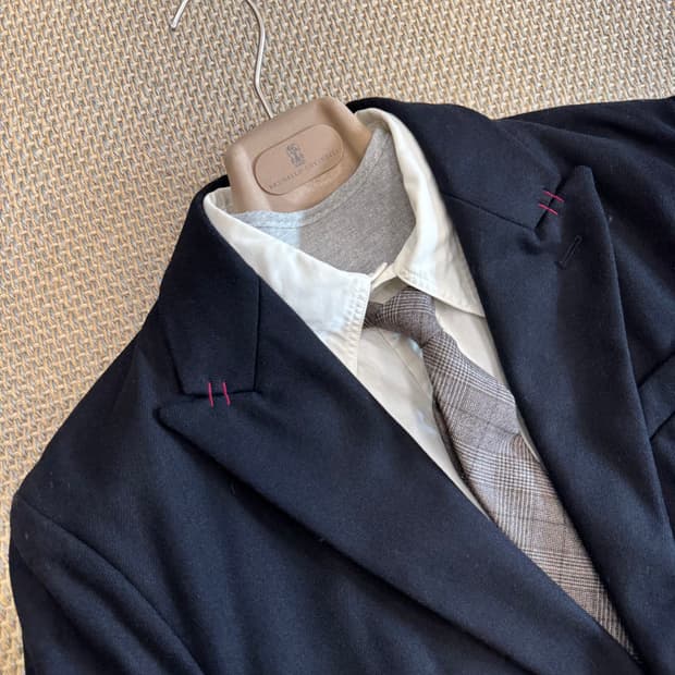 BSF 이탈리안 최상급 라나울 아메카지 블레이저 필드코트 숏코트
