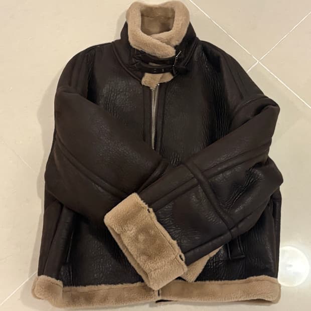 VTWO 빈티지맛 레더자켓