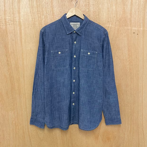 American Eagle Outfitters chambray shirt