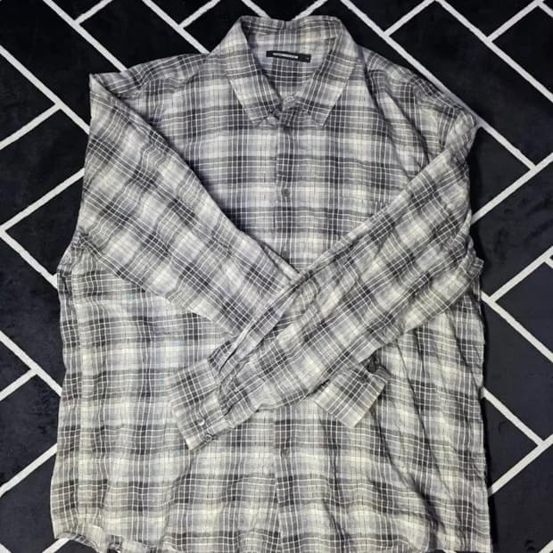 해칭룸 클래식 멀티 체크셔츠 그레이 3