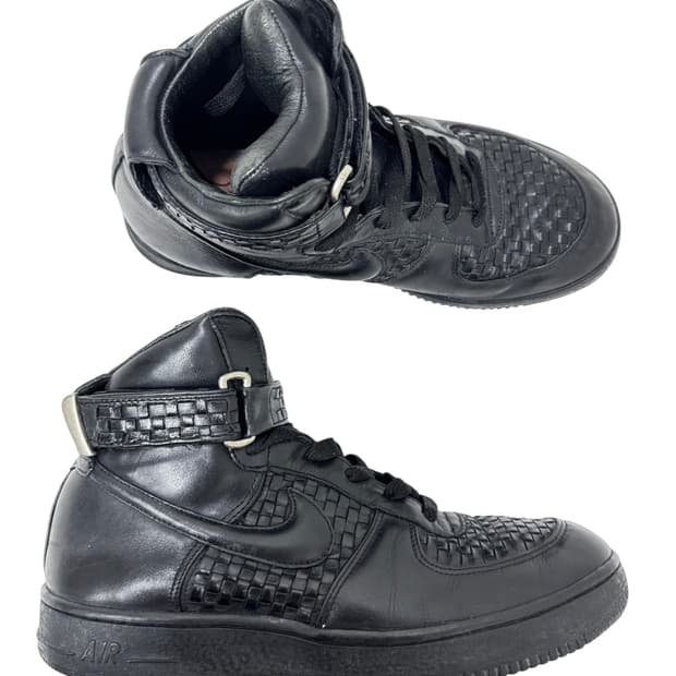 Nike Lux Force 1 나이키 럭스 포스 1 하이 우븐 블랙 
