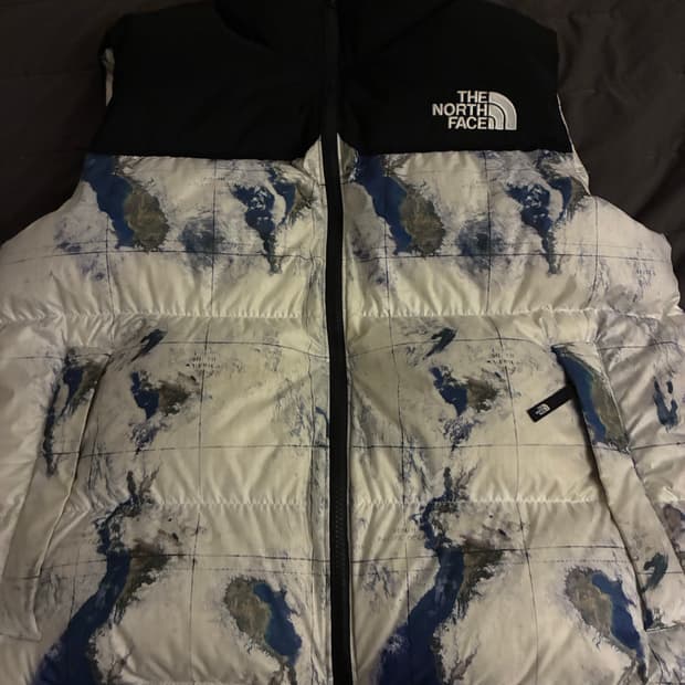 노스페이스 화이트라벨 노벨티 화이트샌드 패딩조끼 XL
