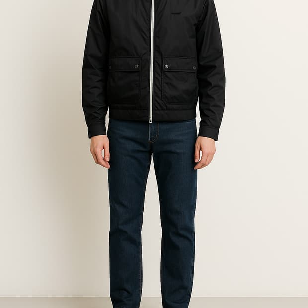 디스퀘어드2 블랙 바람막이 자켓_48