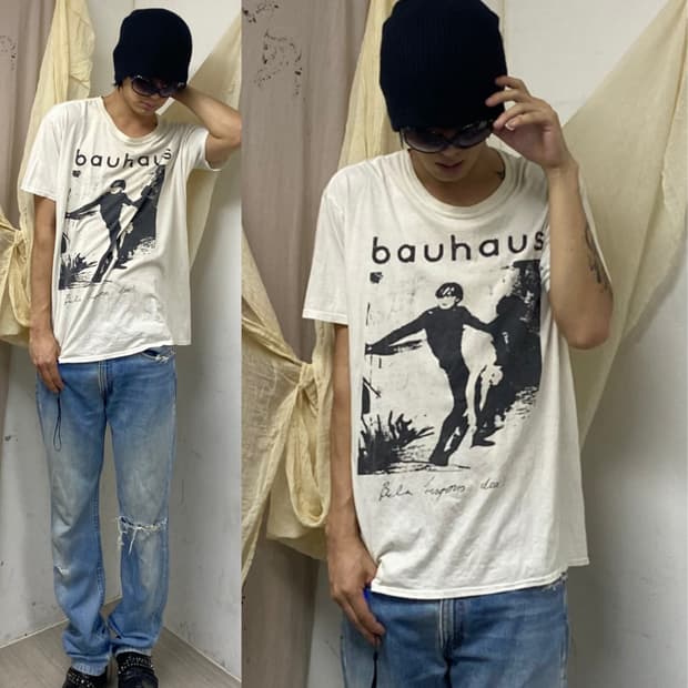 [Archive Band Tee]80’s Rare Bauhaus Tee