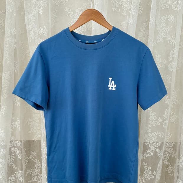 L) MLB LA 반팔 티셔츠 블루