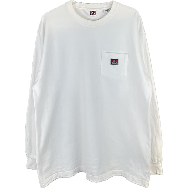 [XL] 벤 데이비슨 코튼 롱 슬리브 긴팔 티셔츠