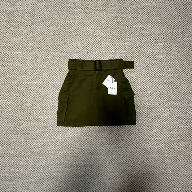 GRL military skirt