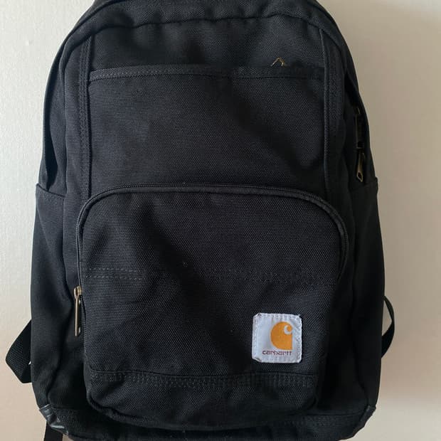 칼하트 블랙 백팩