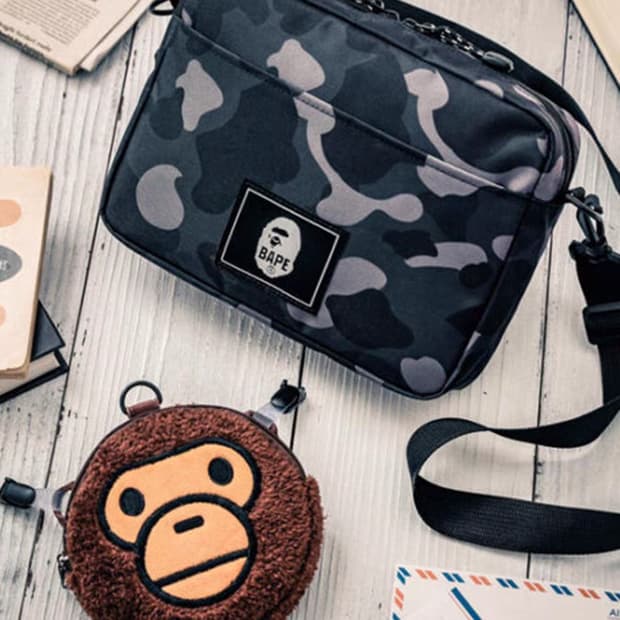 베이프 크로스백 + 베이프 마일로 동전지갑