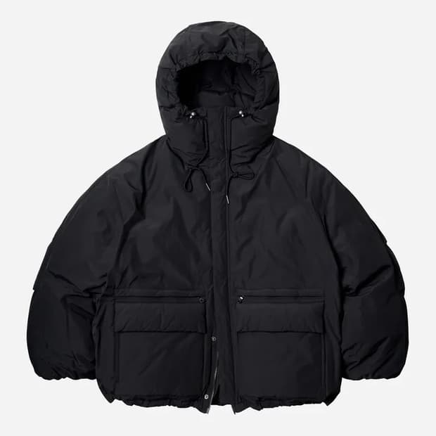 프리즘웍스 후디드 패딩 파카 M
