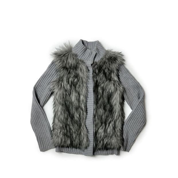 VTG fur zipup 퍼 집업