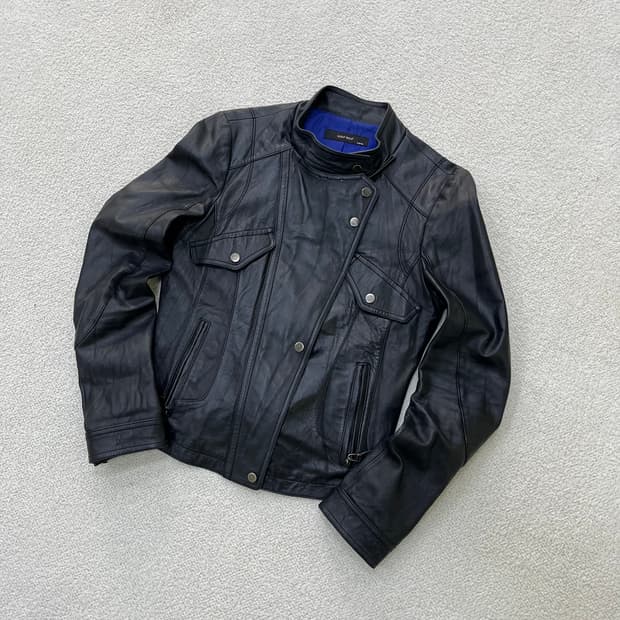 85 나프나프 여성 양가죽 자켓 0325M