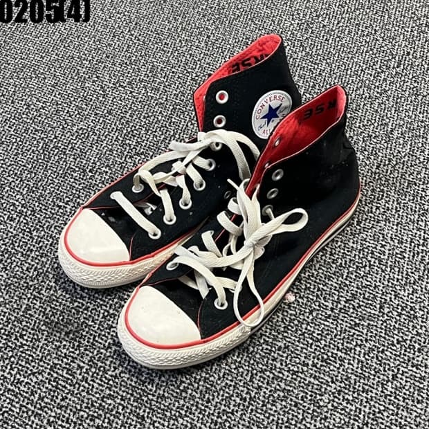 [250] 컨버스 올스타 블랙 하이 스니커즈 0205(4)