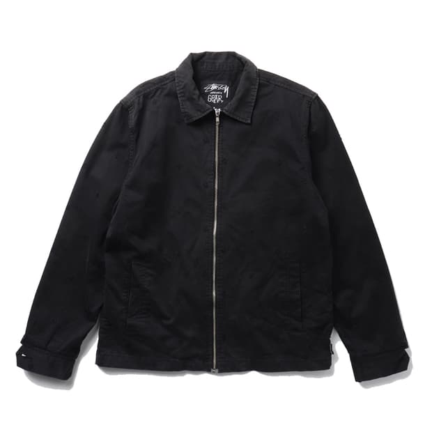 스투시 STUSSY Cotton Embroidered Jacket