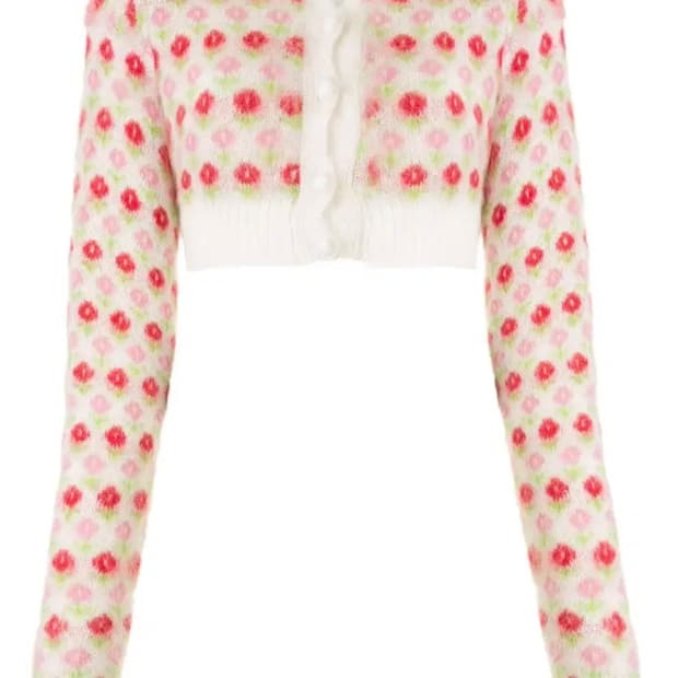 Ashley Williams floral cardigan