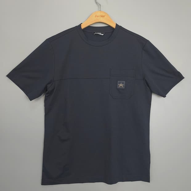 블랙야크 BLACKYAK 라운드 기능성 반팔티 네이비 95