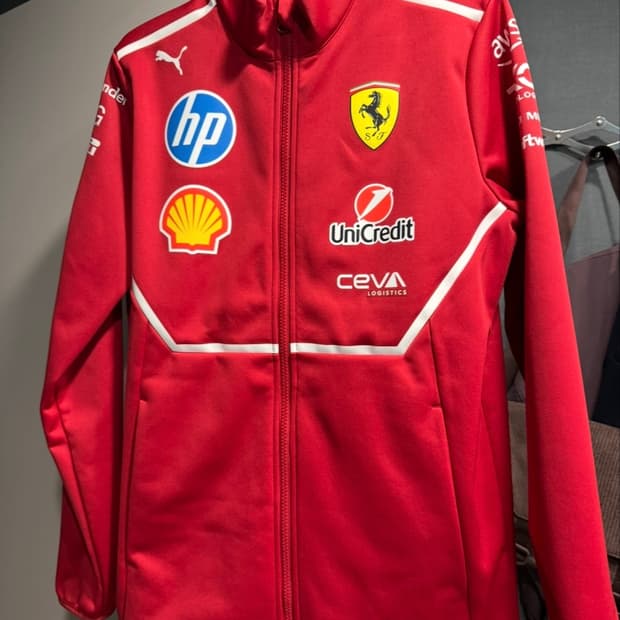 f1 페라리 소프트쉘 자켓