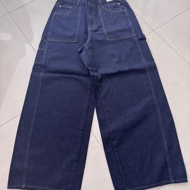 LEG PAINTER JEANS 배럴 레그 페인터 팬츠