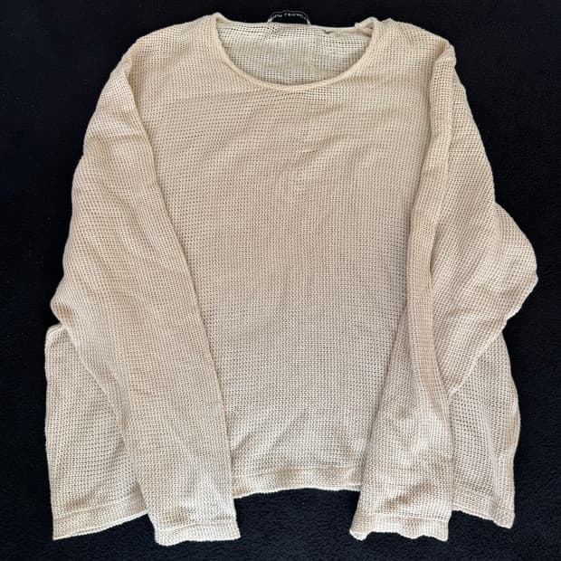 아워레거시 메시 니트