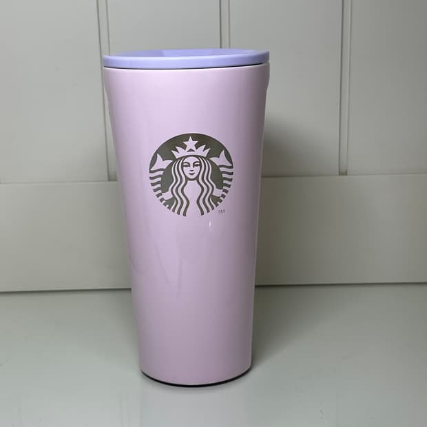 스타벅스 21 SS 체리블라썸 콕시클 핑크 텀블러 450ml