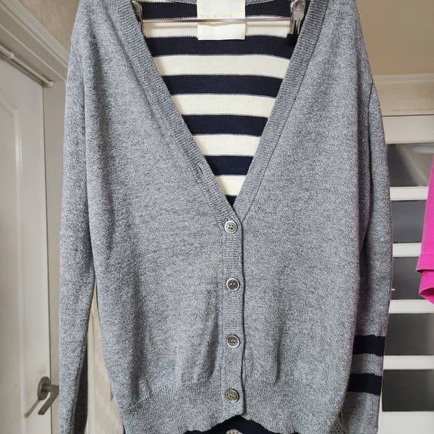 Still by Hand for SHIPS stripe cardigan