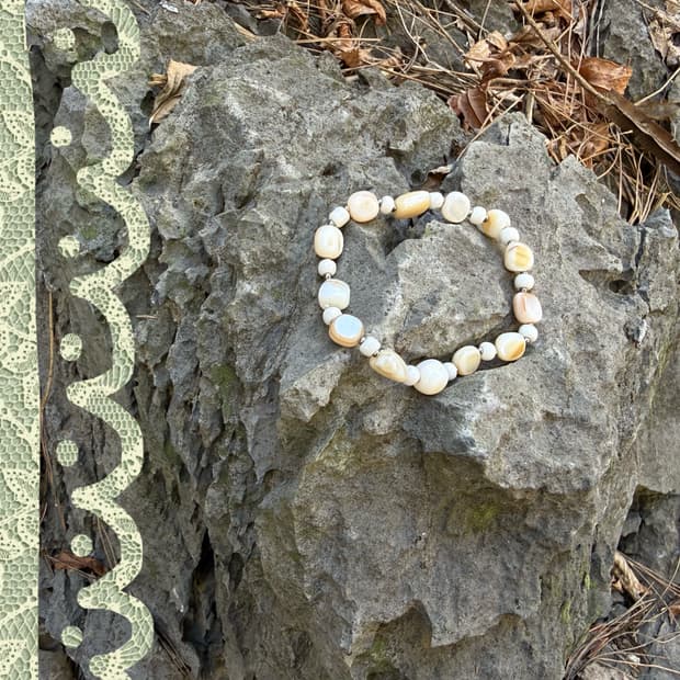 {핸드메이드} 비즈팔찌