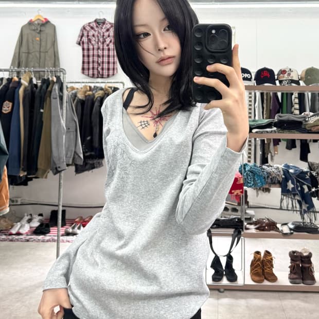 Esprit 레이어드 롱 슬리브