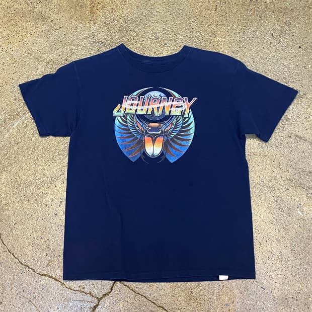미국 빈티지 져니 JOURNEY 투어티 락티셔츠 반팔티