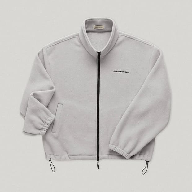 smoothmood 스무스무드 플리스 fog gray