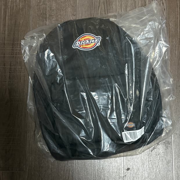 디키즈 트리 로고 백팩 블랙