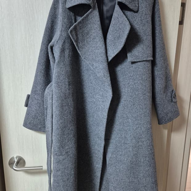 링서울 핸드메이드코트  (울 벨티드 트렌치코트) 그레이