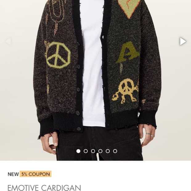 All Saints Emotive Cardigan