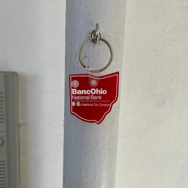 BancOhio National Bank Promo Keyring
