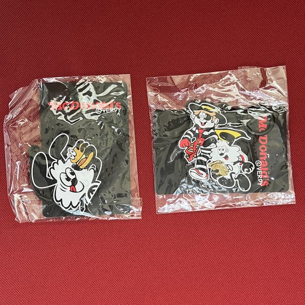 베르디x맥도날드 한정판 키링 2종