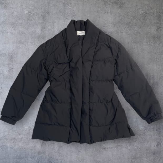 Ba&sh 바쉬 바앤쉬 블랙 원버튼 덕다운 패딩 자켓 1
