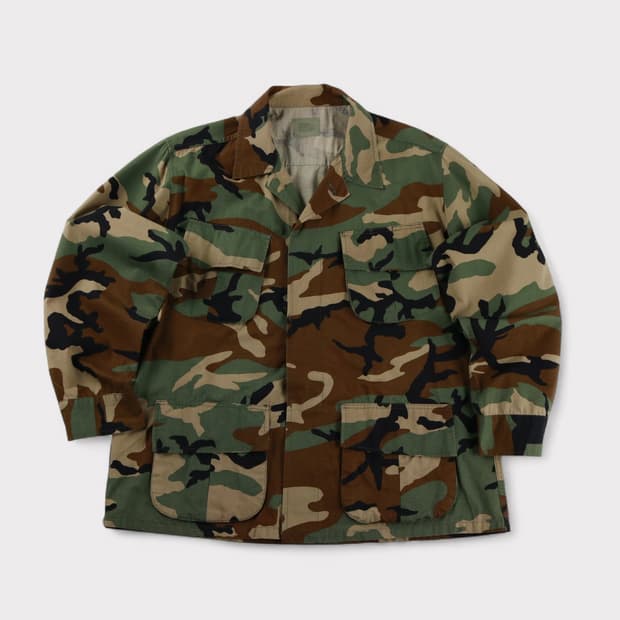 [L/R] 미군 카모 정글퍼티그 자켓