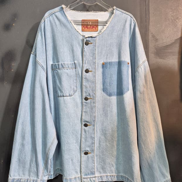 OTHERFIT 데님 자켓 00/F 115사이즈/세탁완료