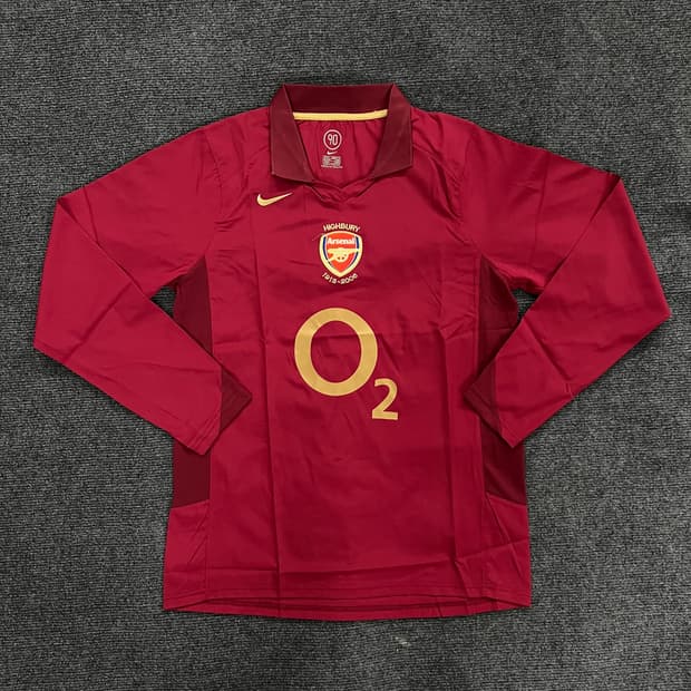 05/06 아스날 하이버리 긴팔 유니폼