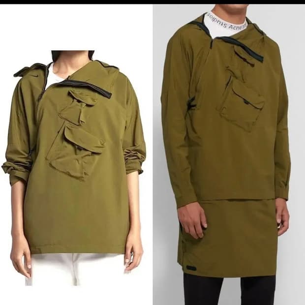 나이키랩 유틸리티 하프집 자켓 2way