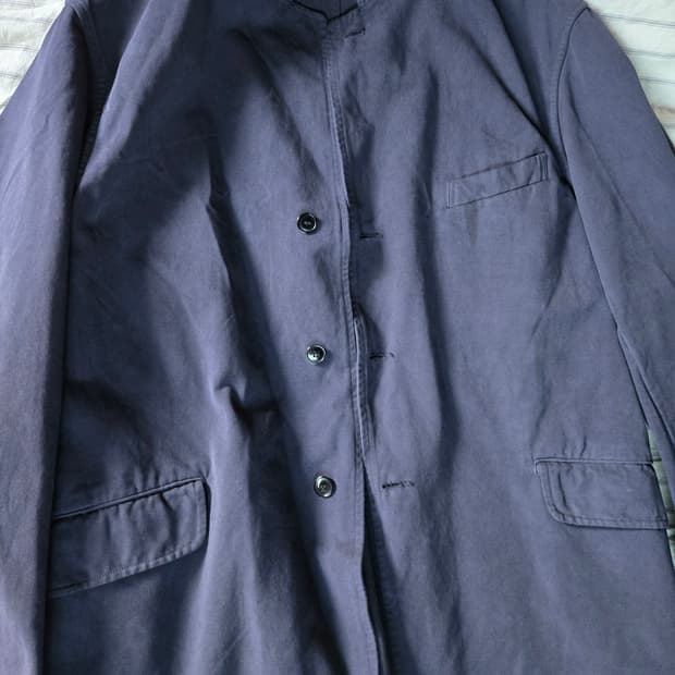 comoli garment dyed jkt 코모리 가먼트 다이드재킷 블루