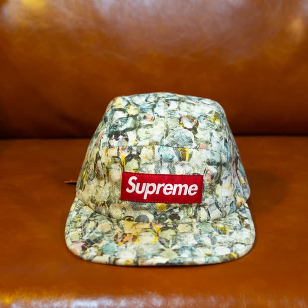 14FW 슈프림 liberty art fabric 주얼리 캠프캡