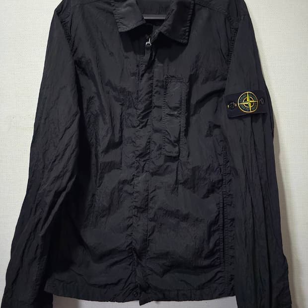 [백화점판/A+급] 스톤아일랜드 나일론 오버셔츠 자켓 95 / M