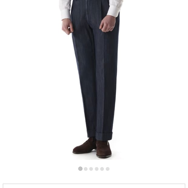 [50] ROTA 로타X안드레아서울  데님 팬츠/에치진야 암브로시 링자켓