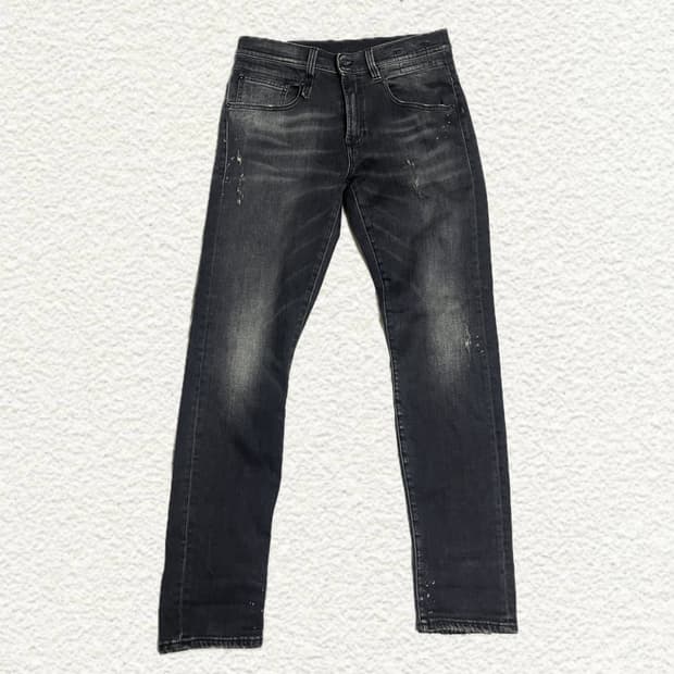 R13 데님 팬츠 블랙 31사이즈