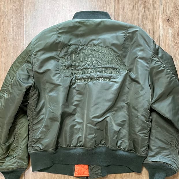 국내 유일 00s USA 알파인더스트리 빈티지 마원 ma1 봄버 자켓